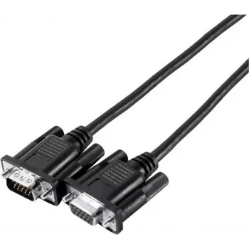 EXERTIS CONNECT SVGA monitor kabel Eco, 15-polni HD D-Sub utikač na utičnicu, 3,0 m, crni - proračunski monitor kabel za standardne primjene (117810)