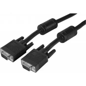 EXERTIS CONNECT SVGA monitor kabel, 15-polni HD D-Sub utikač na utikač, 15 m, crni 119750