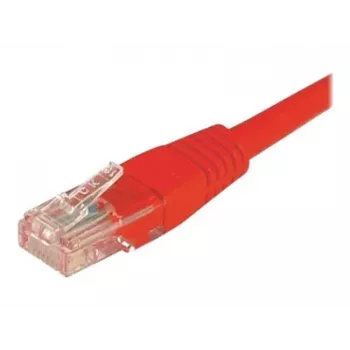 EXERTIS CONNECT Cat.6 U/UTP patch kabel, crveni, 3,0 m, RJ45, zaštita jezička 243730