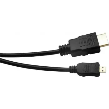 EXERTIS CONNECT Micro-HDMI kabel, High Speed s Ethernetom, pozlaćeni, HDMI Type-A na Micro HDMI Type-D, 2,0 m 128495