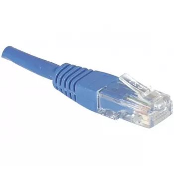 EXERTIS CONNECT CAT.6 U/UTP patch kabel, 1,5 m, plavi, RJ45, zaštita jezička 246740