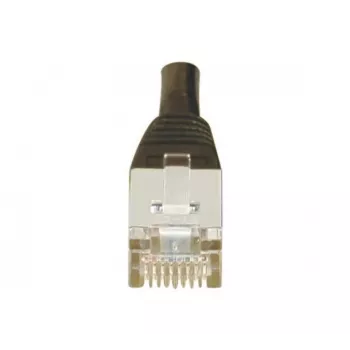 EXERTIS CONNECT Cat.6 F/UTP patch kabel, 25 m, crni, RJ45, slim snagless boot 234290