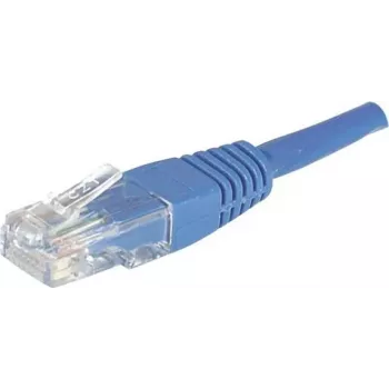EXERTIS CONNECT CAT.6 U/UTP neoklopljeni bakreni patch kabel, plavi, 15,0 m, RJ45 sa zaštitom jezička 246761