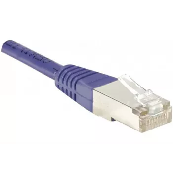 EXERTIS CONNECT Cat6 F/UTP patch kabel, ljubičasti, 1,0 m, Slim Snagless Boot 234170