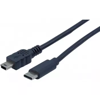 EXERTIS CONNECT USB-C na Mini-USB Type-B kabel, 2,0 m, crni 532451