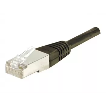 EXERTIS CONNECT Cat6 F/UTP patch kabel, 3 m, crni, Slim Snagless Boot 234250