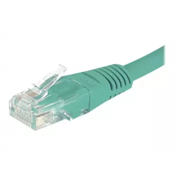 EXERTIS CONNECT Cat6 U/UTP patch kabel, 5m, zeleni, RJ45, zaštita jezička 244750