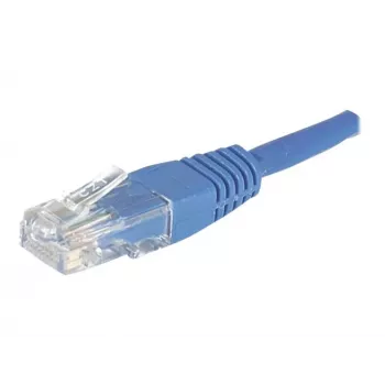 EXERTIS CONNECT Cat.6 U/UTP patch kabel, RJ45, plavi, 3 m, Snagless 246730