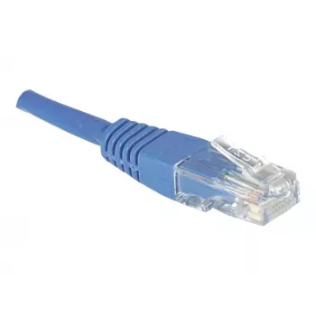 EXERTIS CONNECT Cat.6 U/UTP patch kabel, RJ45, plavi, 3 m, Snagless 246730