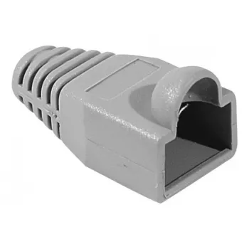 EXERTIS CONNECT RJ45 zaštita od savijanja za okrugle kabele, siva, 10 komada 253161