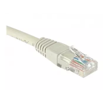 EXERTIS CONNECT Cat6 U/UTP patch kabel, 0,5 m, sivi, RJ45, Snagless EXC848050