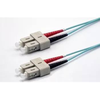 Ekivalan OM3 Duplex optički patch kabel SC/SC 1m aqua COZOM3DCDC2SA0010A