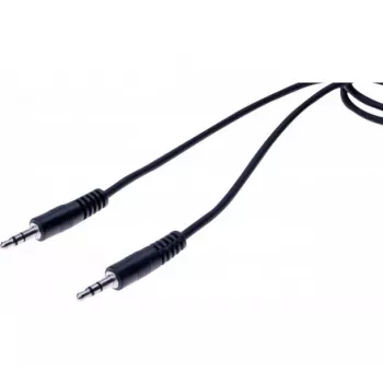 EXERTIS CONNECT 3.5mm Stereo Audio Cable Male to Male 1.5m Black 108569