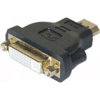 EXERTIS CONNECT HDMI na DVI-I adapter, HDMI utikač na DVI-I 24+5 utičnica, crni 127951