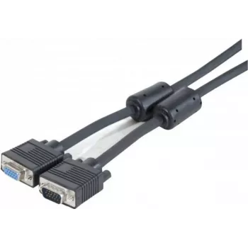 EXERTIS CONNECT SVGA monitor kabel, 15-pol HD D-Sub utikač/utičnica, 10,0 m, crni 119840