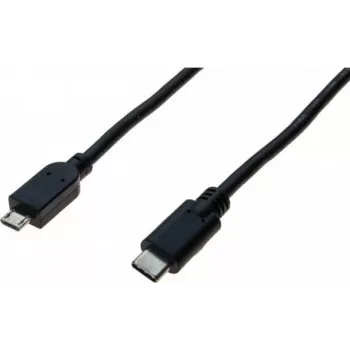 Exertis Connect USB-C na Micro-USB Type-B kabel, USB 2.0, 1 m, crni 532481