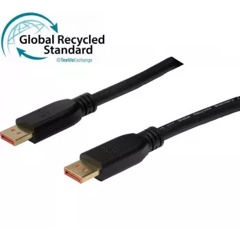 Exertis Connect DisplayPort 2.1 kabel UHBR13.5 GRS utikač na utikač 3m crni 127243