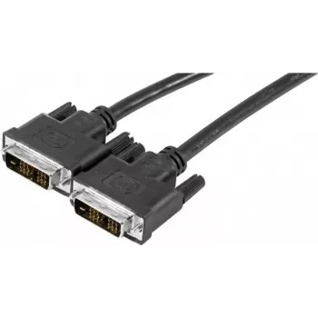 EXERTIS CONNECT DVI-D Single Link monitor kabel, 18+1 pin utikač na utikač, 1,8 m, crni 127475