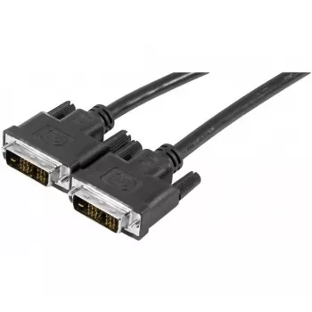 EXERTIS CONNECT DVI-D Single Link monitor kabel, 18+1 pin utikač na utikač, 1,8 m, crni 127475