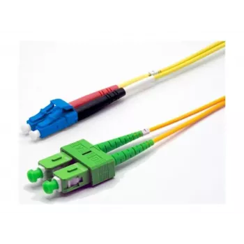 Ekivalan OS2 Duplex optički patch kabel LC/SC APC, 9/125 µm, žuti, 3 m COZ008DALC2SJ0030A
