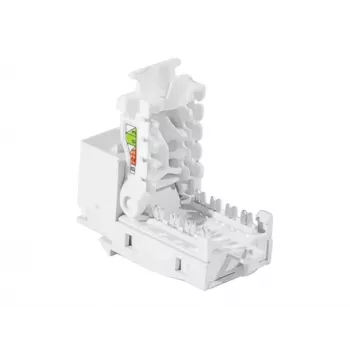 TECLINE RJ45 Keystone Jack, Cat.6 UTP, bez alata, bijeli 272883