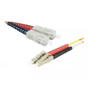 Exertis Connect LC/UPC na ST/UPC multimode Duplex optički patch kabel, OM2 50/125µm, LSZH, narančasti, 3m 392673