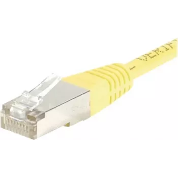 EXERTIS CONNECT Cat.6 F/UTP patch kabel, žuti, 10 m, Slim Bend Protection 245560