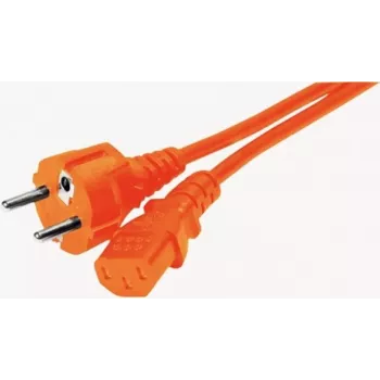 EXERTIS CONNECT kabel za napajanje, Schuko na IEC C13, narančasti, 1,8 m 808073