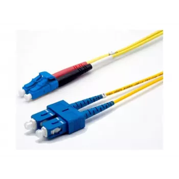 Ekivalan OS2 Duplex patch kabel, 9/125 µm, LC/SC, žuti, 2,0 m COZ008DCLC2SJ0020A