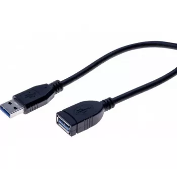 EXERTIS CONNECT Tecline 532462 USB 3.2 Gen 1 kabel, USB-A na USB-B, 3 m, crni