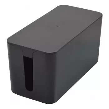 Exertis Connect kutija za upravljanje kabelima mala za produžne utičnice, crna, 240 x 120 x 130 mm 573426