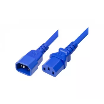 Exertis Connect IEC mrežni kabel C14 na C13, plavi, 5,0 m 808047