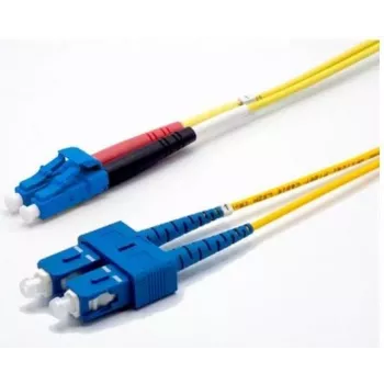 Ekivalan OS2 Duplex patch kabel, 9/125 µm, LC/SC, žuti, 10 m COZ008DCLC2SJ0100A