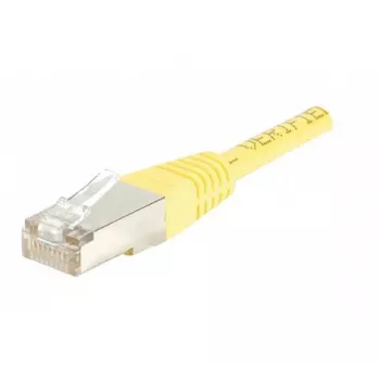 EXERTIS CONNECT CAT.5e F/UTP oklopljeni patch kabel, žuti, 3,0 m 854106