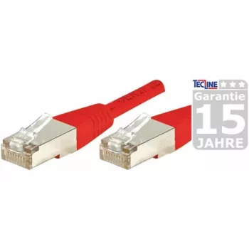 Exertis Connect 853326 Cat.6 F/UTP patch kabel, 20 m, crveni, slim zaštita od savijanja