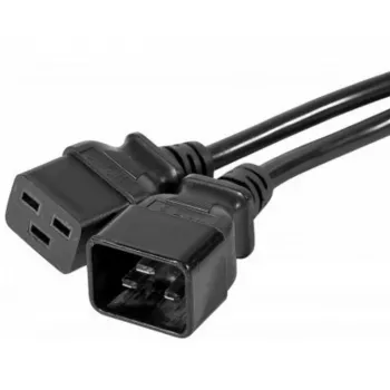 EXERTIS CONNECT produžni kabel za napajanje IEC C20 na C19, 3 m, crni, 808003