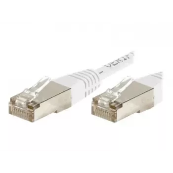 Exertis Connect 853816 Cat.6 F/UTP patch kabel, 10 m, bijeli, Slim Bend Protection