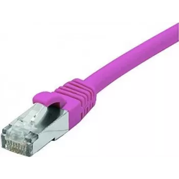 EXERTIS CONNECT Cat. 6 F/UTP PoE patch kabel bez halogena, ružičasti, 3,0 m sa zaštitom jezička 854435