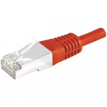 EXERTIS CONNECT Cat.6 S/FTP patch kabel, PiMF, crveni, 3,0 m 856874