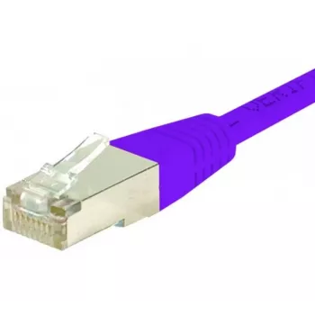 EXERTIS CONNECT CAT.6 S/FTP PiMF patch kabel, ljubičasti, 1,0 m 854454