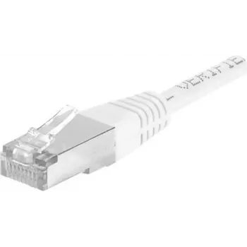 EXERTIS CONNECT Cat.6a F/UTP patch kabel, 10m, crni, 10 Gbps, RJ45, tanka zaštita od savijanja 850020