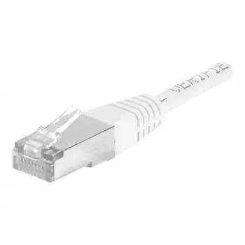 EXERTIS CONNECT Cat.6a F/UTP patch kabel, 10m, crni, 10 Gbps, RJ45, tanka zaštita od savijanja 850020