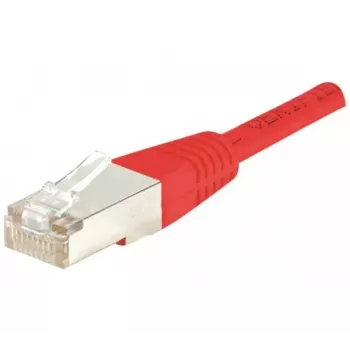 EXERTIS CONNECT Cat5e F/UTP patch kabel, RJ45, crveni, 0,3 m 857050