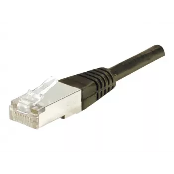 EXERTIS CONNECT Cat.6 F/UTP patch kabel, 30 m, crni, slim snagless boot 853349