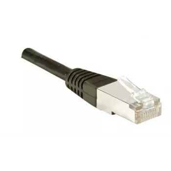 EXERTIS CONNECT Cat.6 S/FTP PiMF patch kabel, crni, 0,7 m, Slim Snagless 856843