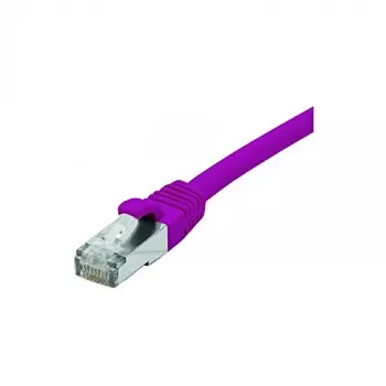 EXERTIS CONNECT Cat. 6 F/UTP patch kabel, 2 m, ljubičasti, PoE, LSZH, Snagless 854412
