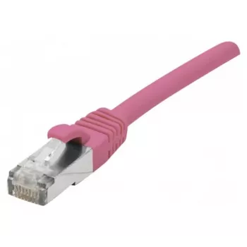 Exertis Connect 854385 Cat 6A S/FTP (PiMF) patch kabel, 25 m, ružičasti, Slim Bend Protection