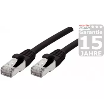 Exertis Connect 858493 Cat6a S/FTP mrežni kabel, 25 m, crni