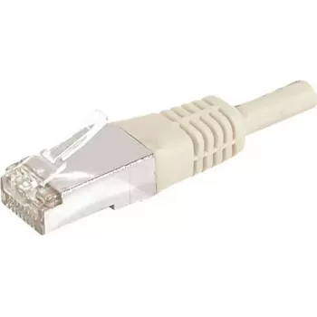 EXERTIS CONNECT CAT.6a F/UTP patch kabel, 0,3 m, sivi, 10 Gbps 859501