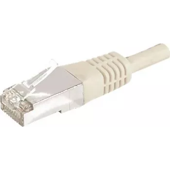 EXERTIS CONNECT Cat.6a F/UTP patch kabel, 1,5 m, sivi, 10 Gbps, Slim Snagless Boot 859504